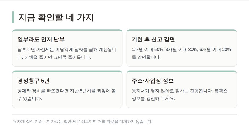 중구 종소세 세무사 상담 전 확인할 네 가지
