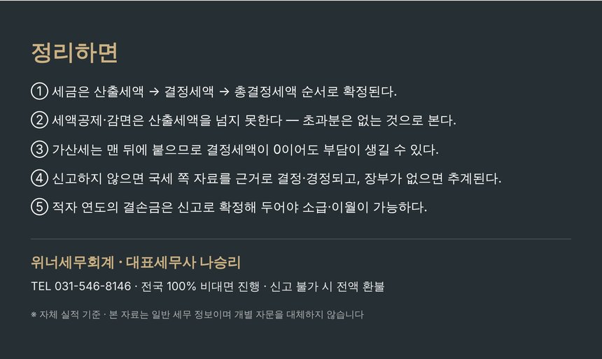 충주 종소세 세금상담 요약 - 위너세무회계 대표세무사 나승리