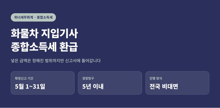 화물차 지입기사 종합소득세 환급, 넣은 금액은 정해진 범위까지만 들어갑니다 (화물차 지입기사 종소세 환급)